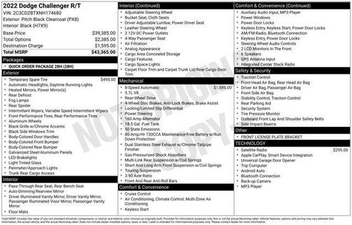 2022 Dodge Challenger R/T
