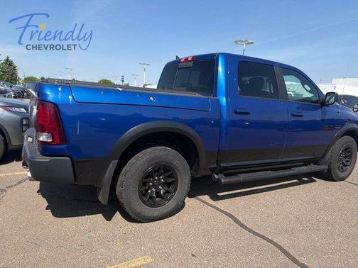 Blue Streak Pearlcoat 2017 RAM 1500 Rebel