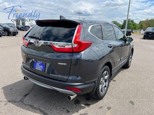 Gray 2019 Honda CR-V EX-L