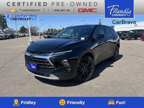 Black 2024 Chevrolet Blazer LT