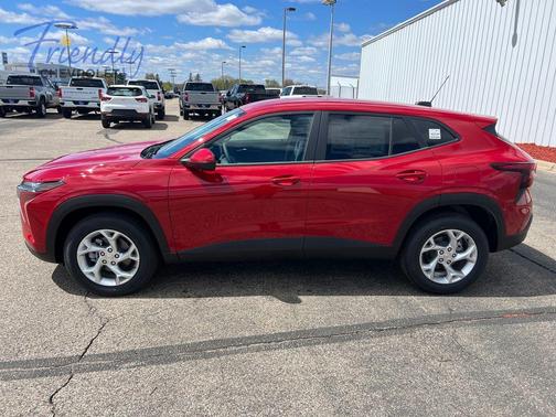 Red 2026 Chevrolet Trax LS