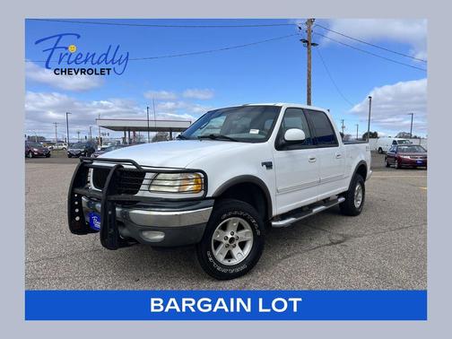 Oxford White Clearcoat 2003 Ford F-150 XLT SuperCrew