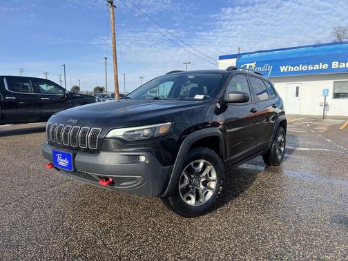 Diamond Black 2019 Jeep Cherokee Trailhawk