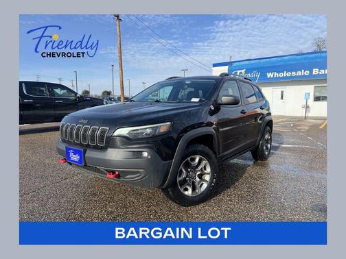 Diamond Black 2019 Jeep Cherokee Trailhawk