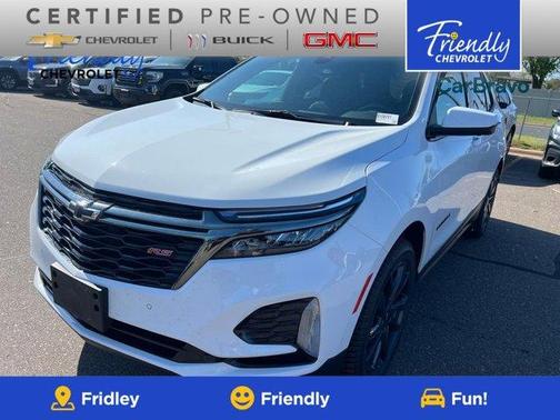 Summit White 2022 Chevrolet Equinox RS