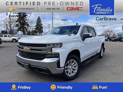 Summit White 2021 Chevrolet Silverado 1500 LT
