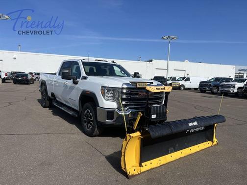 Summit White 2020 GMC Sierra 3500 SLE