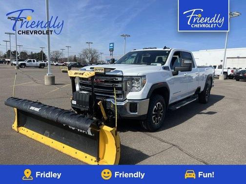Summit White 2020 GMC Sierra 3500 SLE