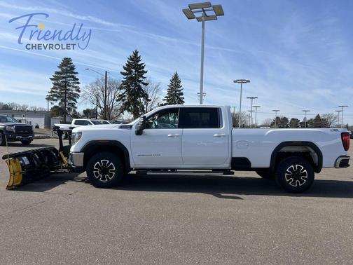 Summit White 2020 GMC Sierra 3500 SLE