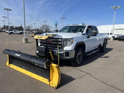 Summit White 2020 GMC Sierra 3500 SLE