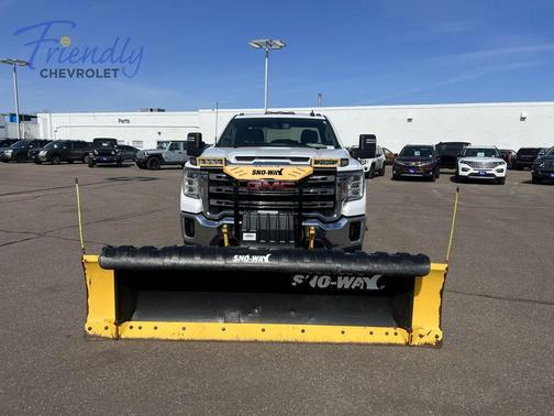 Summit White 2020 GMC Sierra 3500 SLE