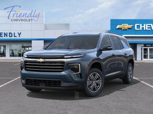 Lakeshore Blue Metallic 2026 Chevrolet Traverse LT