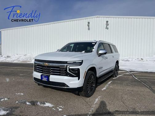Polar White 2026 Chevrolet Suburban Premier
