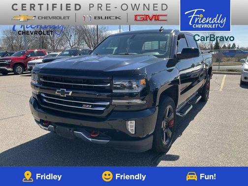 Black 2017 Chevrolet Silverado 1500 LTZ