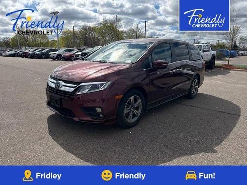 Deep Scarlet Pearl 2020 Honda Odyssey EX-L