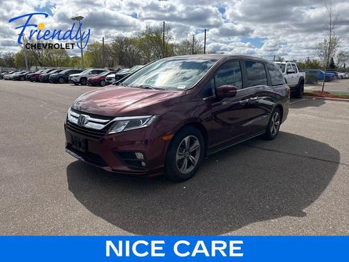 Deep Scarlet Pearl 2020 Honda Odyssey EX-L