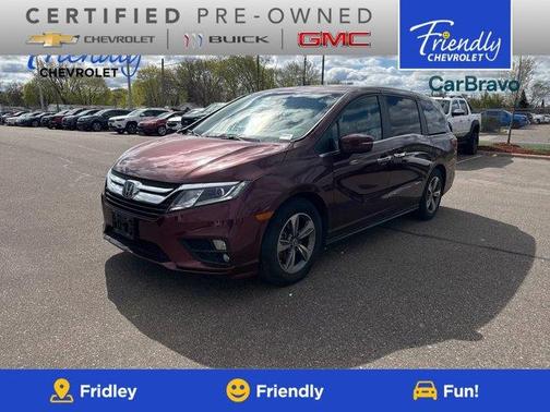 Deep Scarlet Pearl 2020 Honda Odyssey EX-L