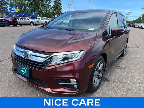 Deep Scarlet Pearl 2020 Honda Odyssey EX-L