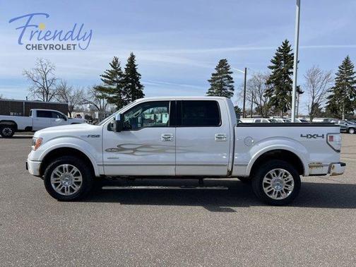 White Platinum Clearcoat Metallic 2012 Ford F-150 Platinum