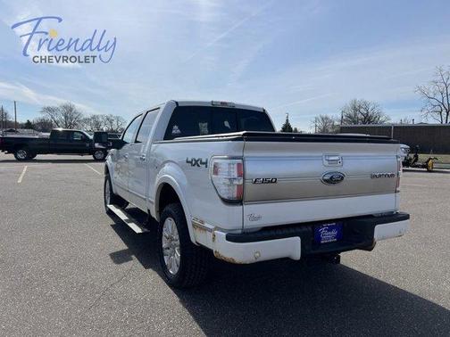 White Platinum Clearcoat Metallic 2012 Ford F-150 Platinum