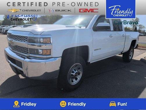 Summit White 2019 Chevrolet Silverado 2500 LT