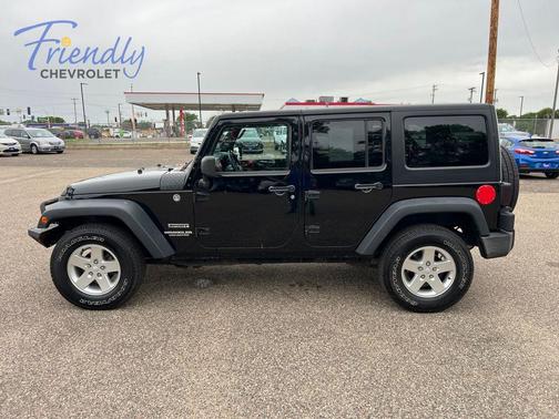 Black Clearcoat 2012 Jeep Wrangler Unlimited Sport