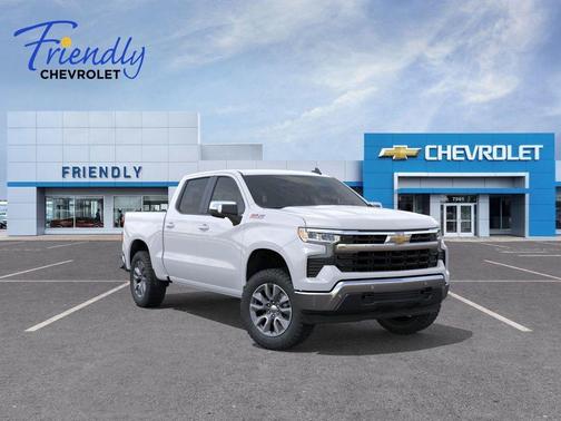 Summit White 2026 Chevrolet Silverado 1500 LT