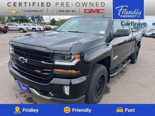 Black 2018 Chevrolet Silverado 1500 LT
