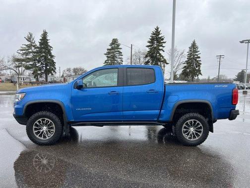 Bright Blue Metallic 2022 Chevrolet Colorado ZR2