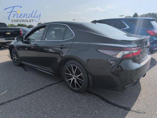 Midnight Black Metallic 2023 Toyota Camry SE