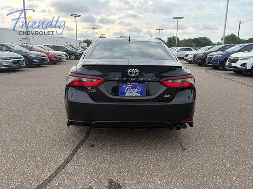 Midnight Black Metallic 2023 Toyota Camry SE