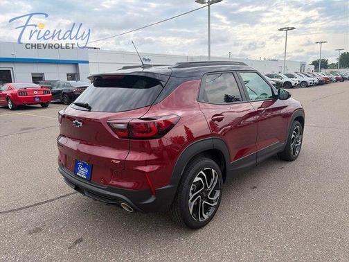 Crimson Metallic 2025 Chevrolet Trailblazer RS