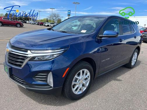 Blue Glow Metallic 2022 Chevrolet Equinox 1LT