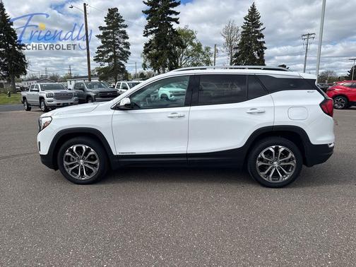 Summit White 2018 GMC Terrain SLT