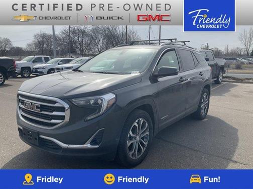 Graphite Gray Metallic 2018 GMC Terrain SLT