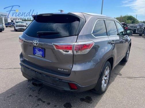 Predawn Gray Mica 2014 Toyota Highlander XLE