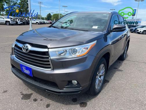 Predawn Gray Mica 2014 Toyota Highlander XLE