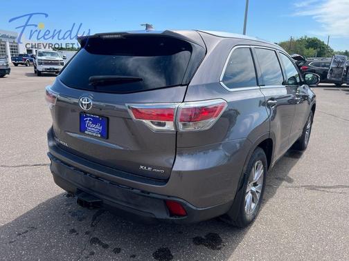Predawn Gray Mica 2014 Toyota Highlander XLE