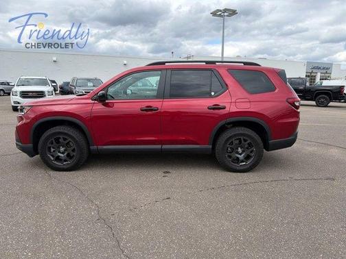 Red 2025 Honda Pilot TrailSport