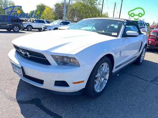 Performance White 2012 Ford Mustang V6 Premium