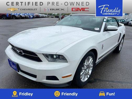 Performance White 2012 Ford Mustang V6 Premium