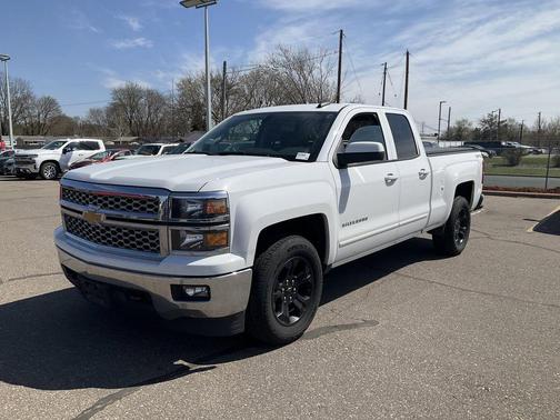 Summit White 2015 Chevrolet Silverado 1500 LT
