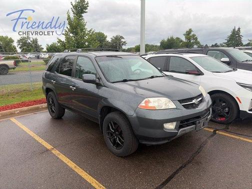 Midnight Blue Metallic 2003 Acura MDX Touring