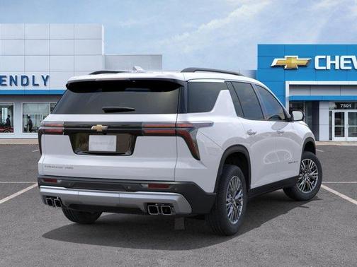 Summit White 2026 Chevrolet Traverse LT