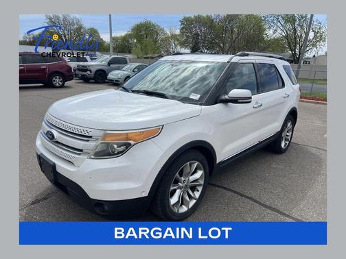 White Platinum Clearcoat Metallic 2011 Ford Explorer Limited