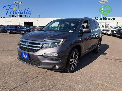 Gray 2016 Honda Pilot Touring