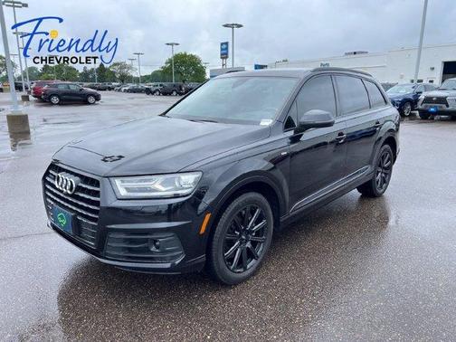 Black 2018 Audi Q7 3.0T Premium