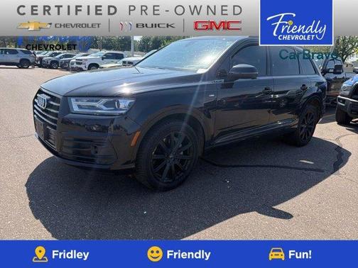 Black 2018 Audi Q7 3.0T Premium