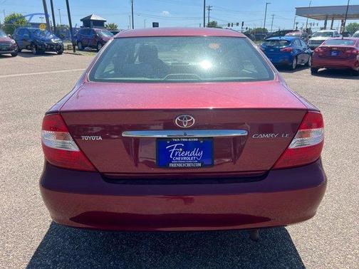 Red 2003 Toyota Camry LE