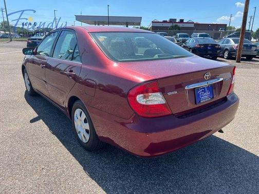 Red 2003 Toyota Camry LE
